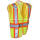 Unisex Lime Green High-Visibility Adjustable Safety Vest